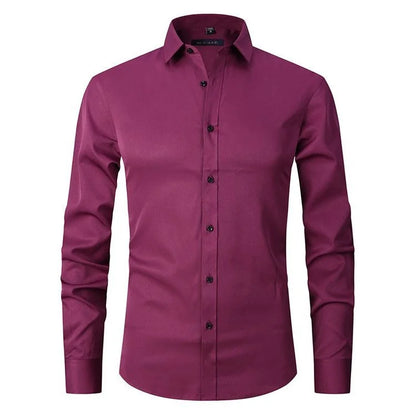 Teddy Stretch Anti-Kreuk Hemd