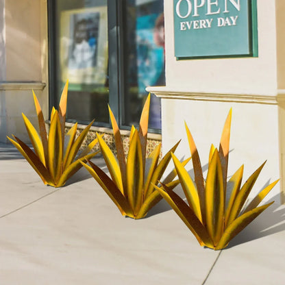 TerraVorm Metalen Agave Tuinbeeld voor Binnen en Buiten
