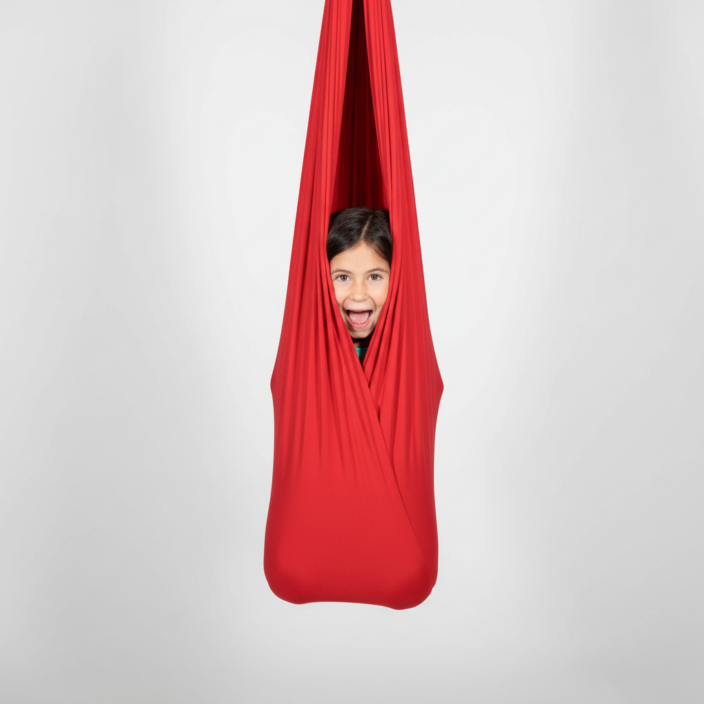 Kinder Cocoon Schommel – Sensorische Hangstoel voor Rust en Ontspanning