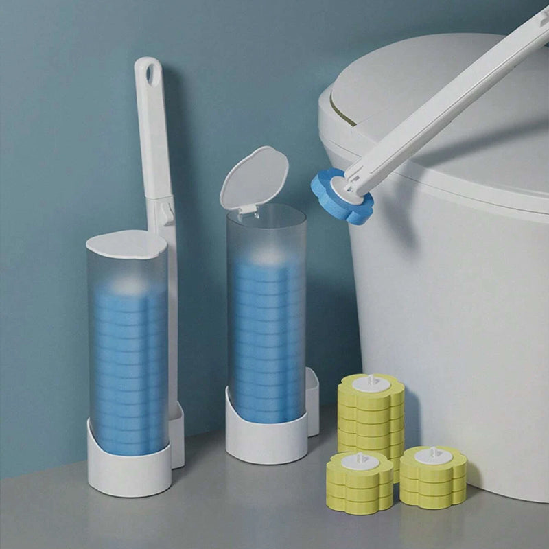 HygiBrush Wegwerp Toiletborstel met Verwisselbare Sponskoppen