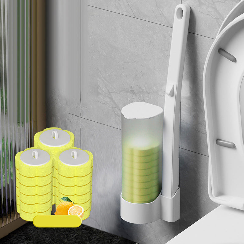 HygiBrush Wegwerp Toiletborstel met Verwisselbare Sponskoppen