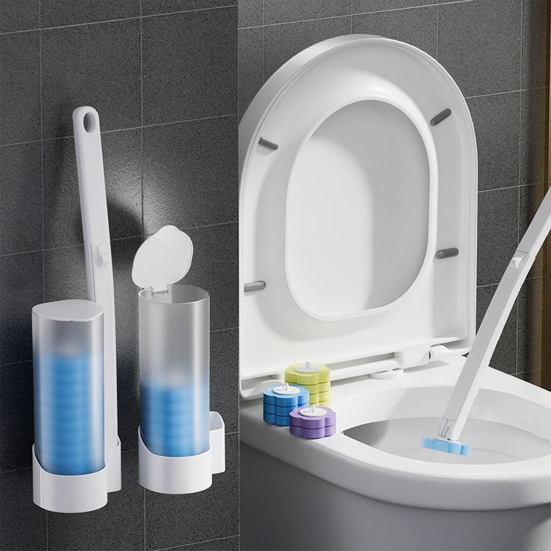 HygiBrush Wegwerp Toiletborstel met Verwisselbare Sponskoppen