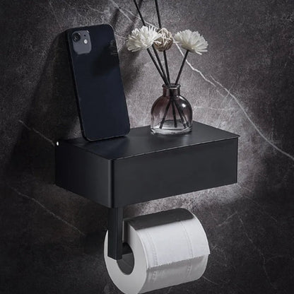 Bathora Toiletpapierhouder met Opbergruimte en Wandmontage