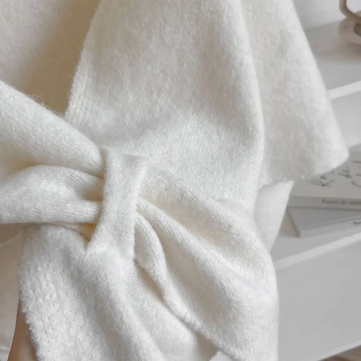 WarmWeef Driehoekige Sjaal – Modieuze Wolmix Sjaal voor Herfst en Winter