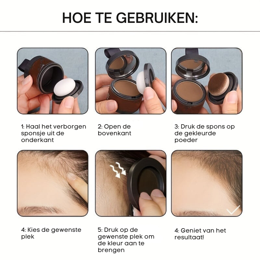 Uitgroei Haar Poeder