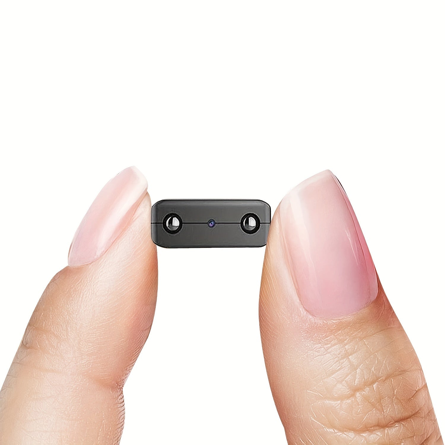 Ultra-Compacte Full HD Mini Camera | Microcamera met Lusopname op SD-kaart, Nachtzicht, Bewegingsdetectie, Ingebouwde Batterij voor Thuisbeveiliging