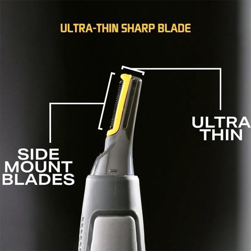 Draadloze Precisie Trimmer met Titanium Bladen | Precisie Gereedschap voor Baard, Neus & Wenkbrauwen