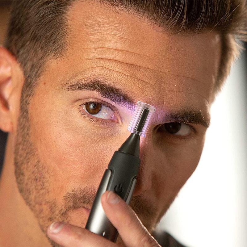 Draadloze Precisie Trimmer met Titanium Bladen | Precisie Gereedschap voor Baard, Neus & Wenkbrauwen