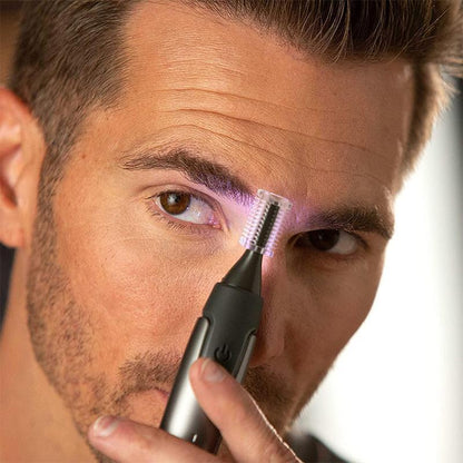 Draadloze Precisie Trimmer met Titanium Bladen | Precisie Gereedschap voor Baard, Neus & Wenkbrauwen