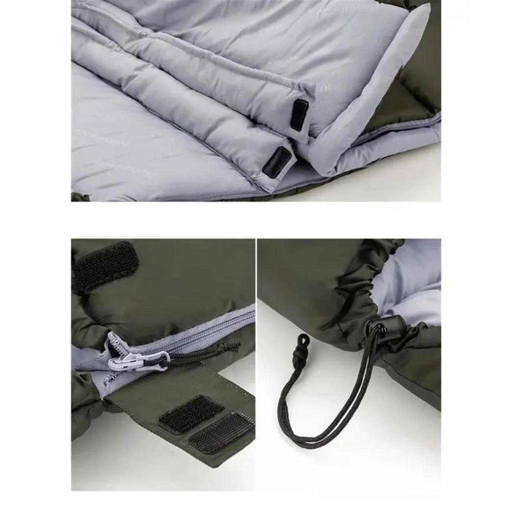 TrailWarm Lichtgewicht Slaapzak – Ultralichte Geïsoleerde Kampeerslaapzak voor Koud Weer