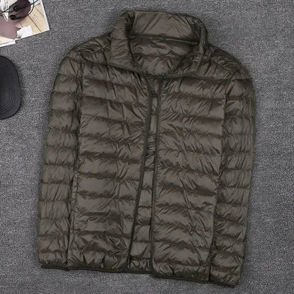 Ultraleichte Donsjacke - Kapuchon - Ritsluiting - Lichte Pufferjacke - Winterjassen voor mannen