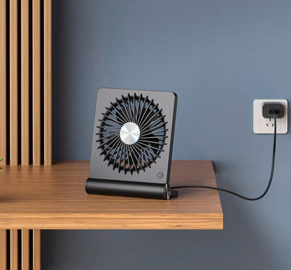 Ultra Lichte Tafelventilator – Stil en Compact voor Optimale Koeling