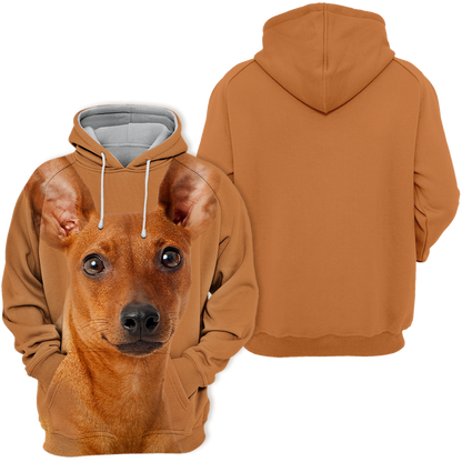 Unisex Honden Hoodie | Pinscher