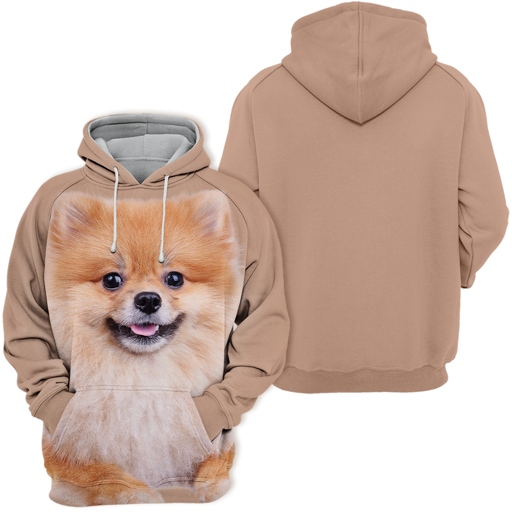 Unisex Honden Hoodie | Pomeranian