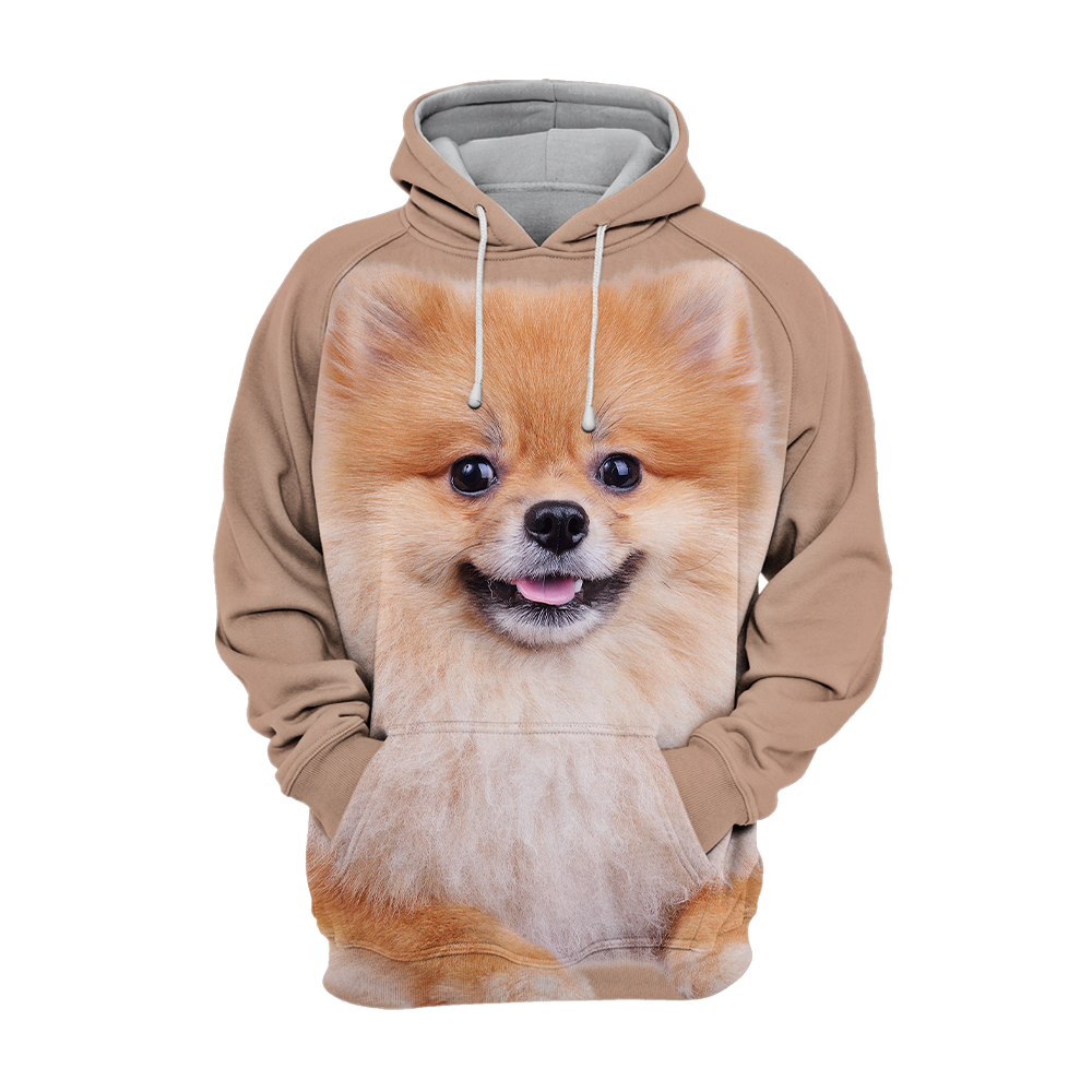 Unisex Honden Hoodie | Pomeranian