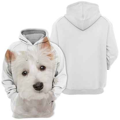 Unisex Honden Hoodie | West Highland Terrier Westie