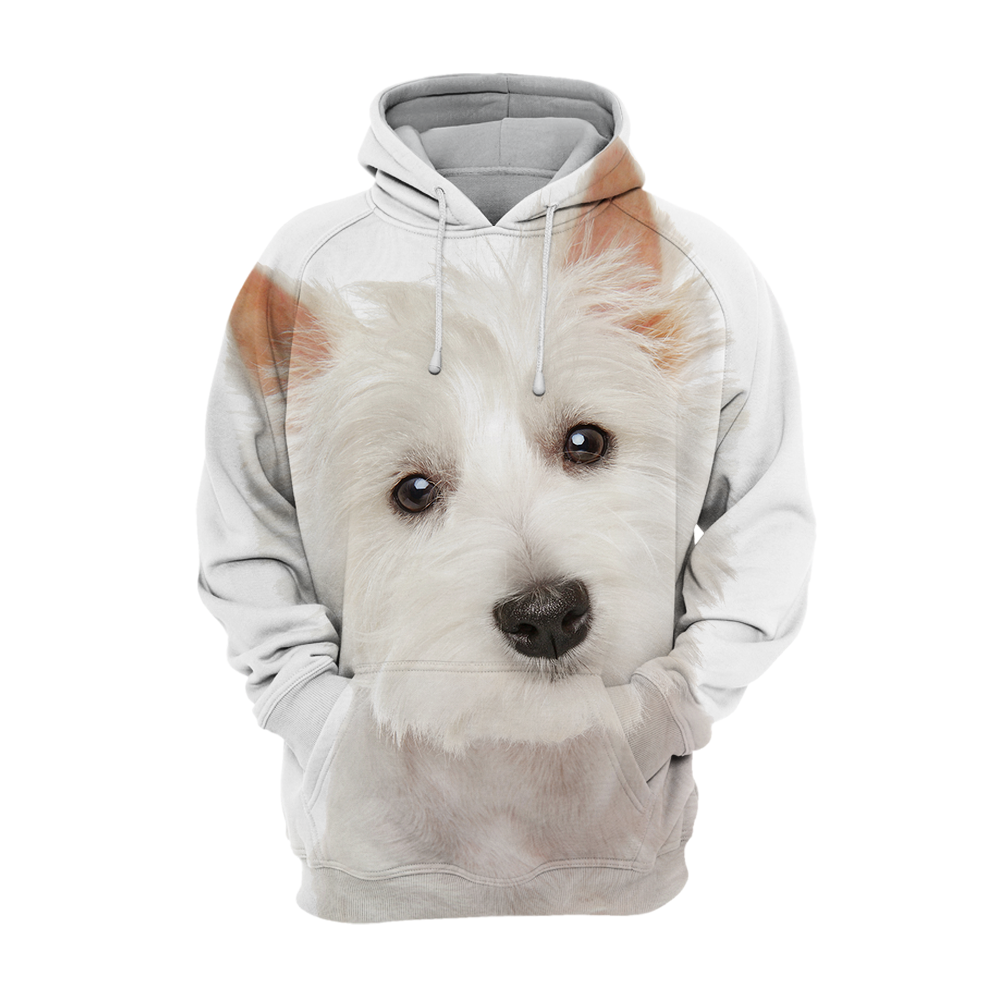 Unisex Honden Hoodie | West Highland Terrier Westie