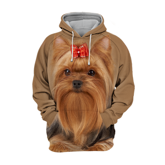 Unisex Honden Hoodie | Yorkshire Terrier Yorkie Adorable