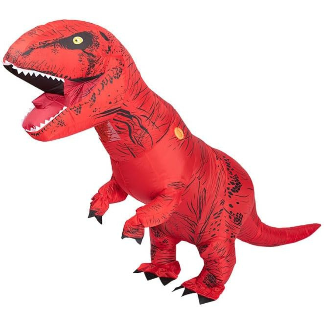 DinoBlast Opblaasbaar T-Rex Kostuum – Gigantisch Unisex Verkleedpak
