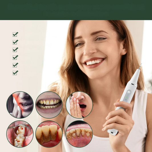 ClearView Ultrasone Tandreiniger – Met Scherm en Effectieve Tandsteenverwijdering