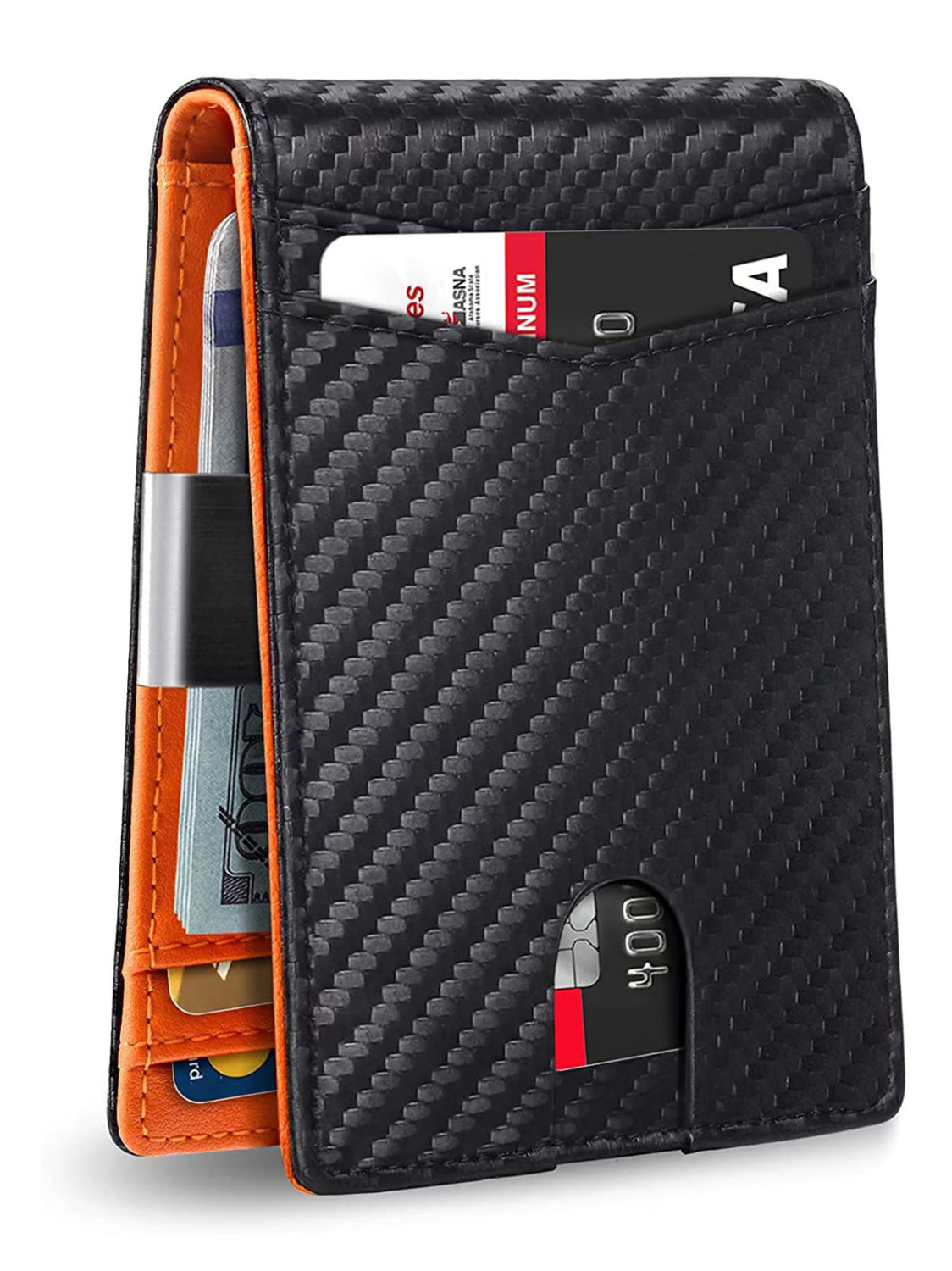 SafeSlim RFID Lederen Herenportemonnee – Compact, Dun & Veilig