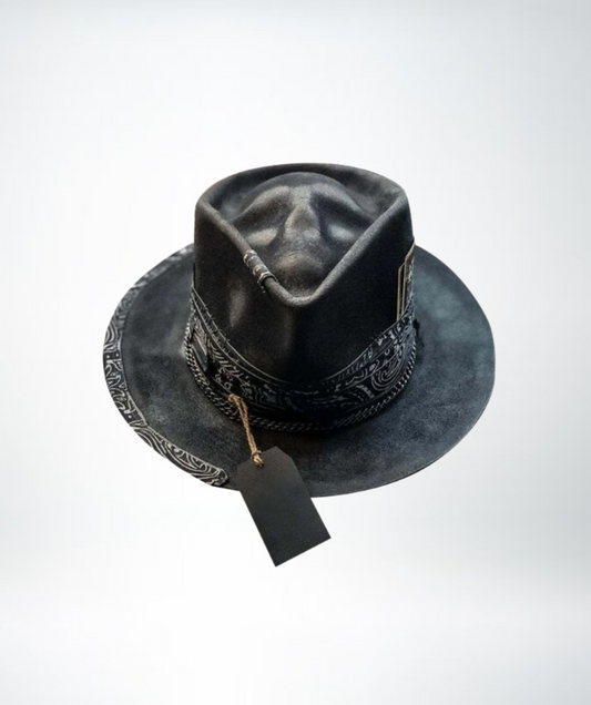 Artisan Skull Hat – Handgemaakte Muts met Schedelprint voor Unieke Streetstyle