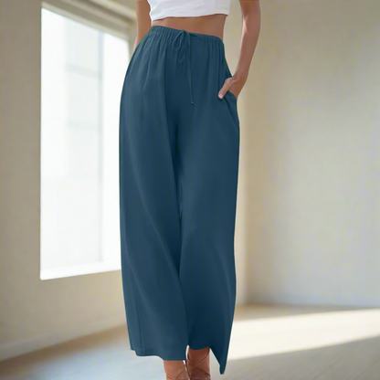 Veloura Wide Leg Damesbroek