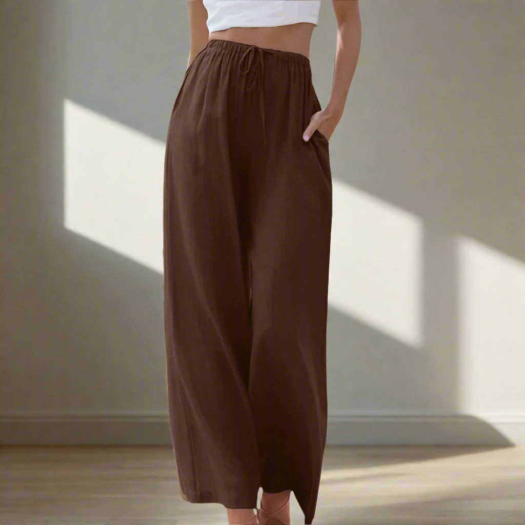 Veloura Wide Leg Damesbroek