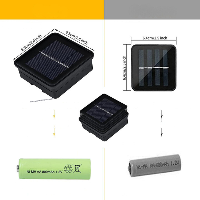 Marokkaanse Solar-Lantaarnketting - 12 meter, 100 LED-lampen, waterdicht