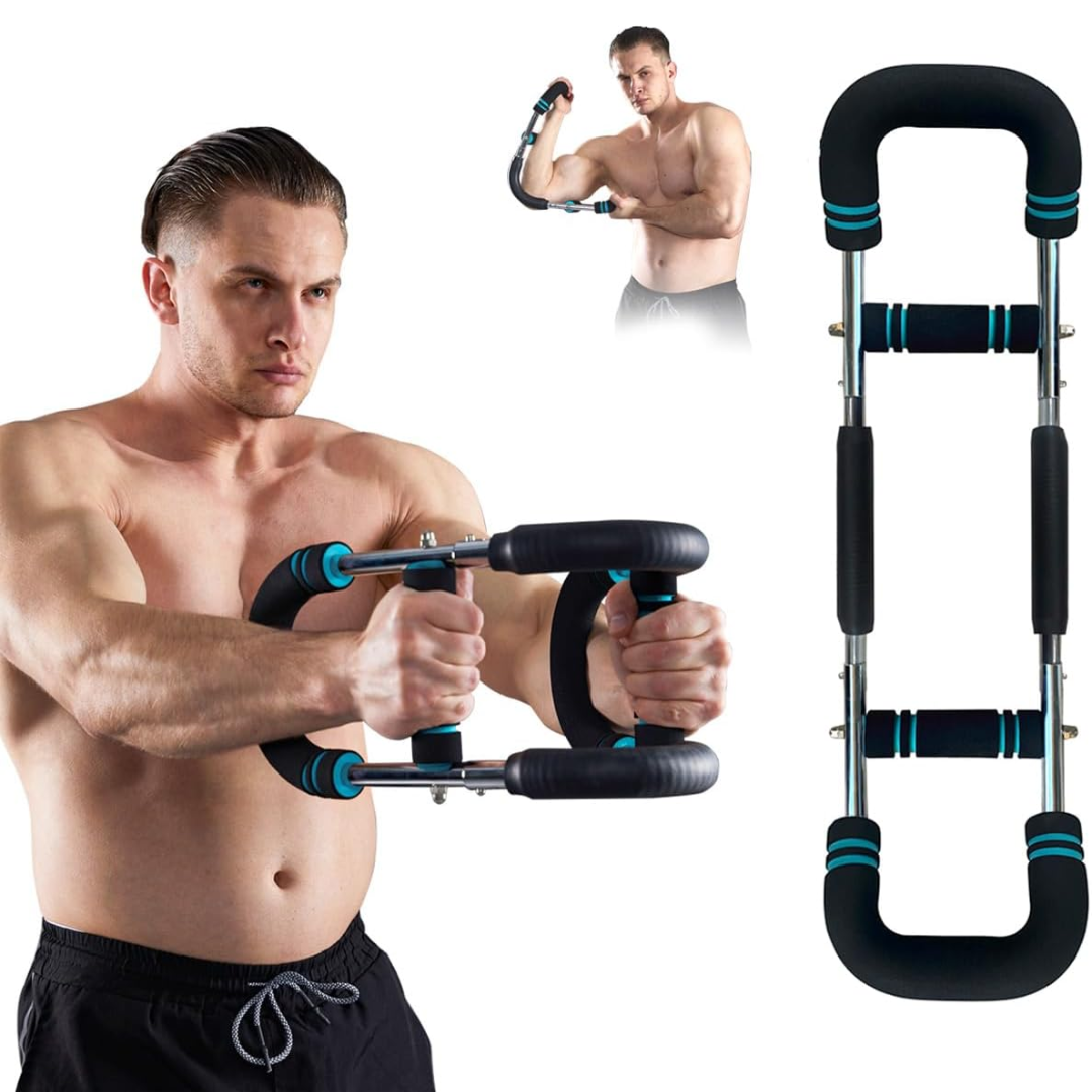 Monde Verstelbare Krachttrainer – Voorarmen, Triceps & Borst – Compact Fitnessapparaat