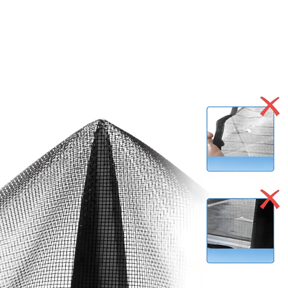 Self-Closing Magnetic Door Mosquito Net with Pet-Friendly Opening