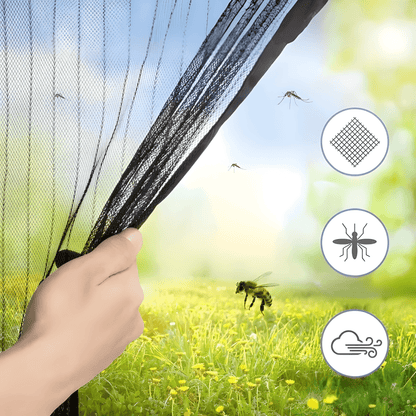 Self-Closing Magnetic Door Mosquito Net with Pet-Friendly Opening