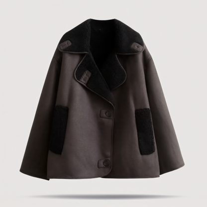 Warme Bruinlook Winterjas – Comfortabele Duurzame Bescherming