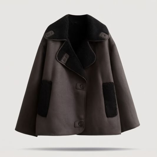 Warme Bruinlook Winterjas – Comfortabele Duurzame Bescherming