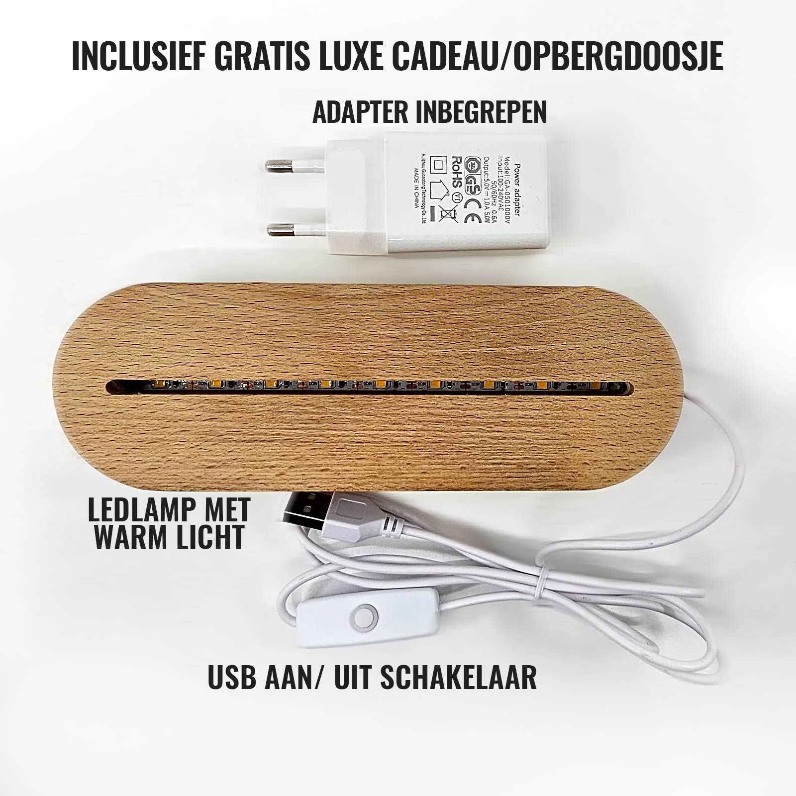 Vaderdag Lamp met eigen foto en ondertekening