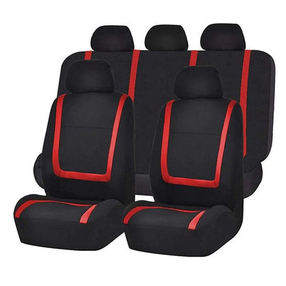 ComfortSeat 9-delige Auto Stoelhoezen Set – Universeel, Ademend & Wasbaar
