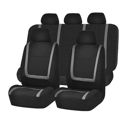 ComfortSeat 9-delige Auto Stoelhoezen Set – Universeel, Ademend & Wasbaar