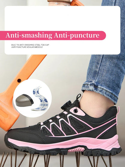Dames Veiligheidsschoenen met Stalen Neus en Antislipzool