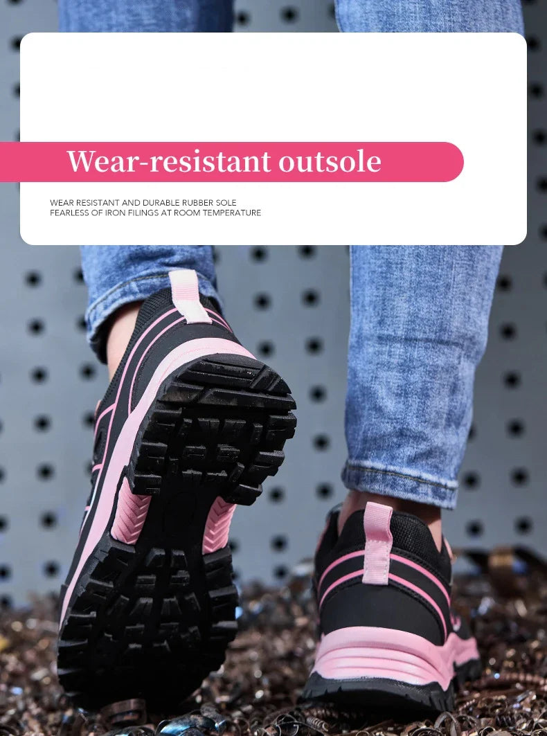 Dames Veiligheidsschoenen met Stalen Neus en Antislipzool