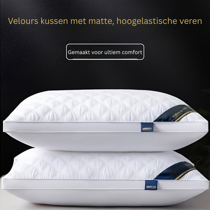 Comfort Set voor Slaap - 2 Hypoallergene 3D Kussens voor een Hotelkwaliteit Slaap