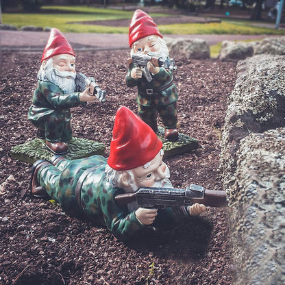 Tuinkabouter Leger – Weerbestendige Decoratieve Beelden voor de Tuin