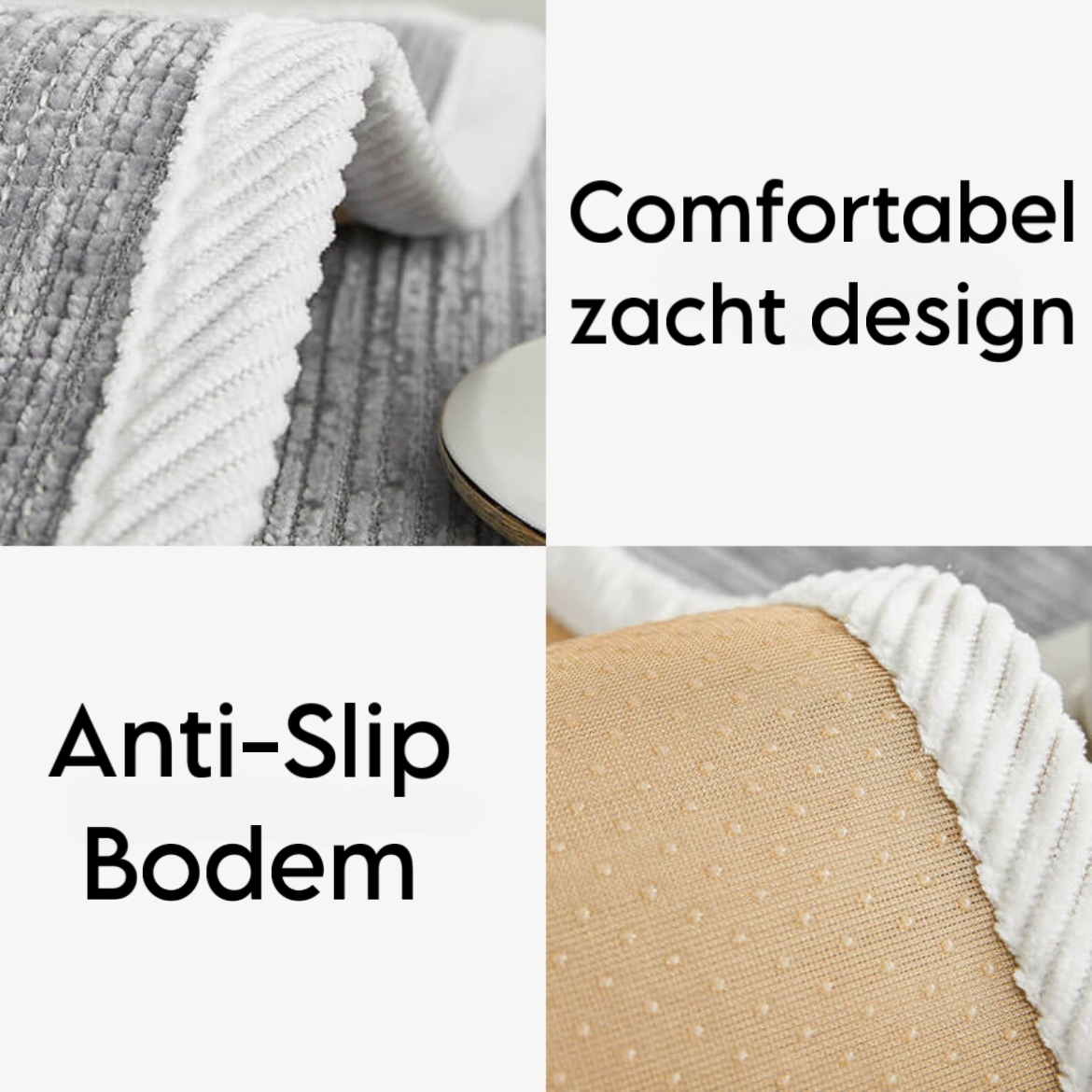 SofaShield Luxe Antikras Bankhoes – Krasbestendige Chenille Bescherming voor Huisdieren