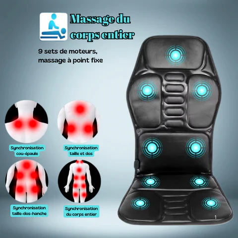 Verwarmd Shiatsu Massagekussen Voor Thuis, Kantoor en Auto