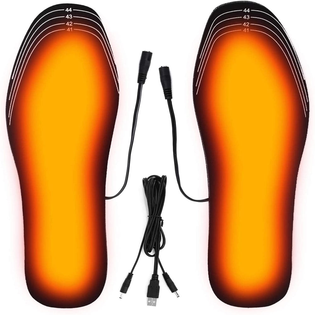Verwarmde inlegzolen USB oplaadbaar