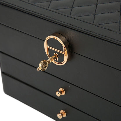 Premium Leren Sieradenkist - Elegante Opbergbox voor Sieraden