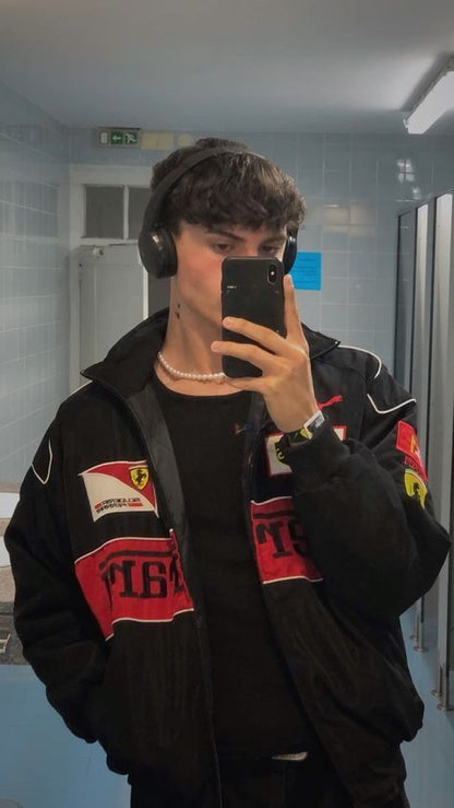 Vintage Racejack Unisex - Iconische Motorsport Stijl