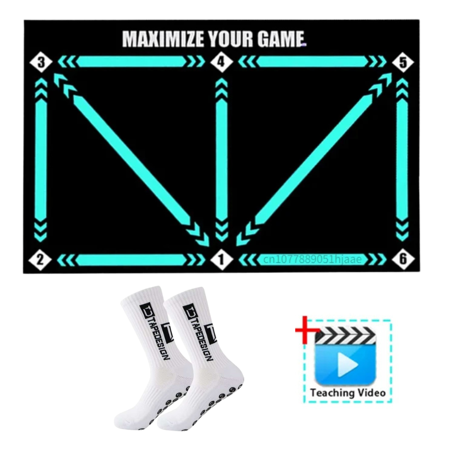 Voetbal Pro Trainingsmat en Video Trainingsprogramma