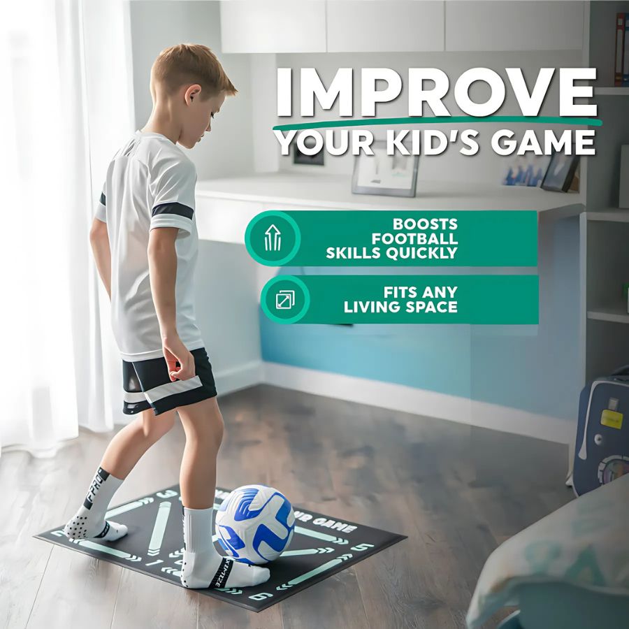 Voetbal Pro Trainingsmat en Video Trainingsprogramma