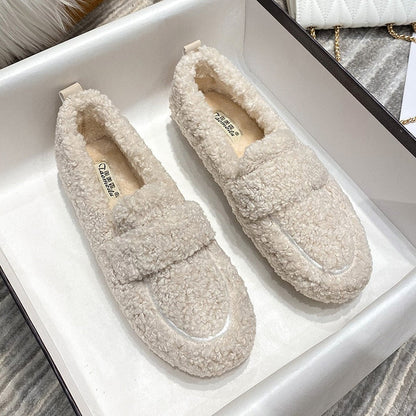 Luxe Pluche Damespantoffels – Warme Antislip Sloffen voor Thuiscomfort