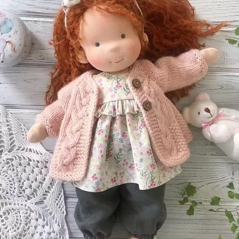 Waldorf pop | Handgemaakt | Fantasiespel | Poppen | Waldorfpedagogisch Speelgoed